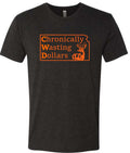 Chronically Wasting Dollars Kansas Tshirts