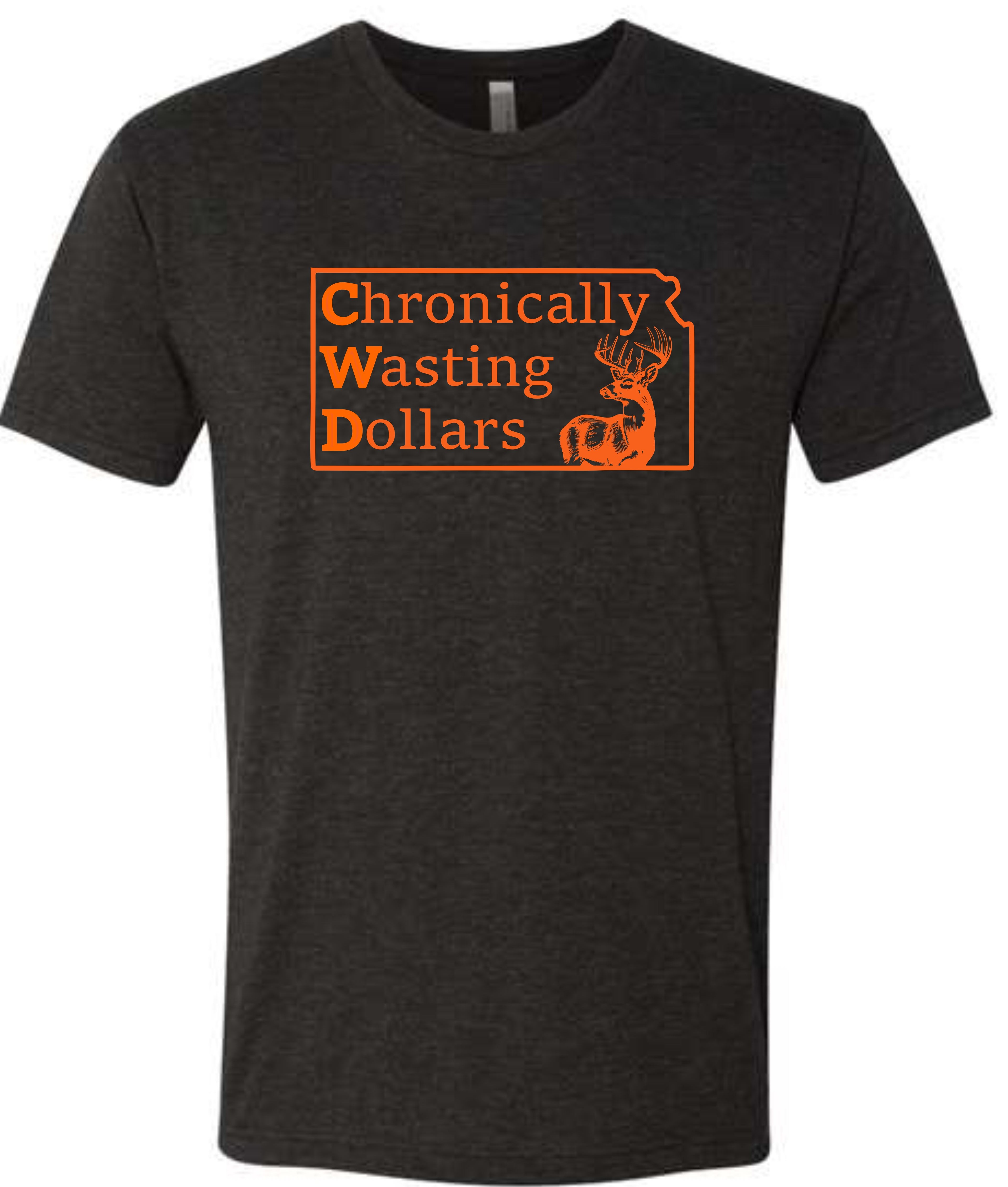 Chronically Wasting Dollars Kansas Tshirts