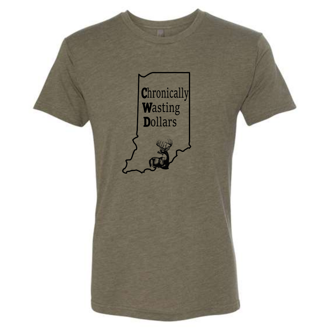 Chronically Wasting Dollars Indiana T-Shirt
